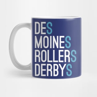 DMRD Superfluous S (White/Teal) Mug